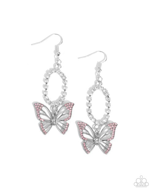 Aerial Avenue - Pink Earrings