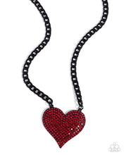 Load image into Gallery viewer, Affectionate Action - Red Necklace
