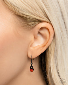 Affectionate Action - Red Necklace