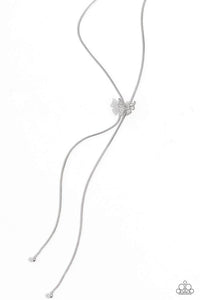 Adjustable Alliance - White Necklace