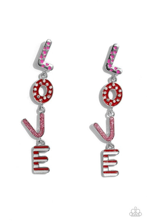 Admirable Assortment - Pink Earrings