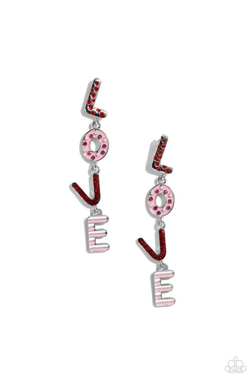 Admirable Assortment - Red Earrings