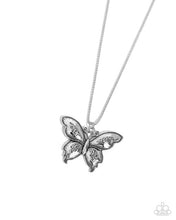 Load image into Gallery viewer, Aerial Attraction - Silver Necklace
