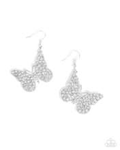 Load image into Gallery viewer, Aerial Audience - White Earrings
