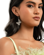 Load image into Gallery viewer, Aerial Audience - White Earrings

