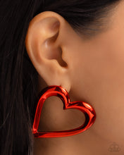 Load image into Gallery viewer, Admirable Acclaim - Red Earrings
