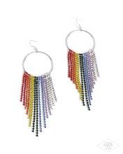 Load image into Gallery viewer, Streamlined Shimmer - Multi Earrings

