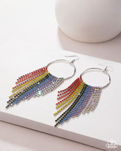 Load image into Gallery viewer, Streamlined Shimmer - Multi Earrings
