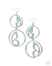 Load image into Gallery viewer, Admittedly Aerial - Blue Earrings
