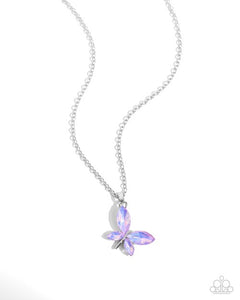 Aerial Aria - Purple Necklace
