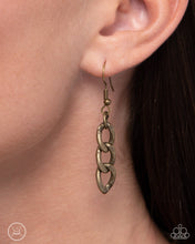 Load image into Gallery viewer, Aerial Ambition - Brass Necklace
