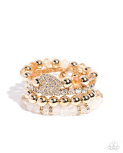 Load image into Gallery viewer, Poetically Plush - Gold Bracelet

