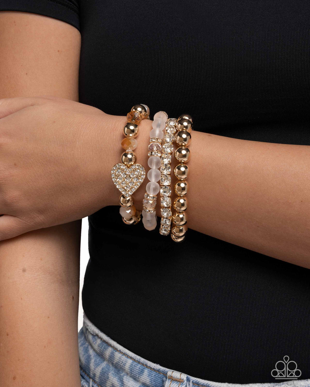 Poetically Plush - Gold Bracelet