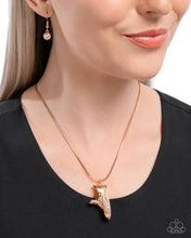 Load image into Gallery viewer, Sneaker Shimmer - Gold Necklace
