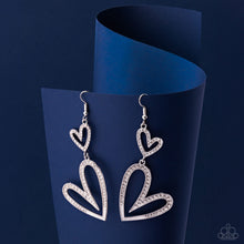 Load image into Gallery viewer, Power Couple - White Earrings
