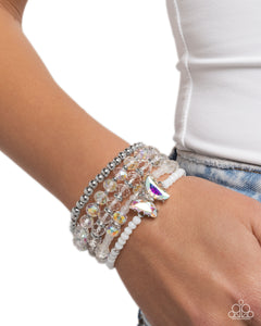 Aerial Abundance - White Bracelet