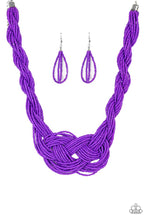 Load image into Gallery viewer, A Standing Ovation - Purple Necklace
