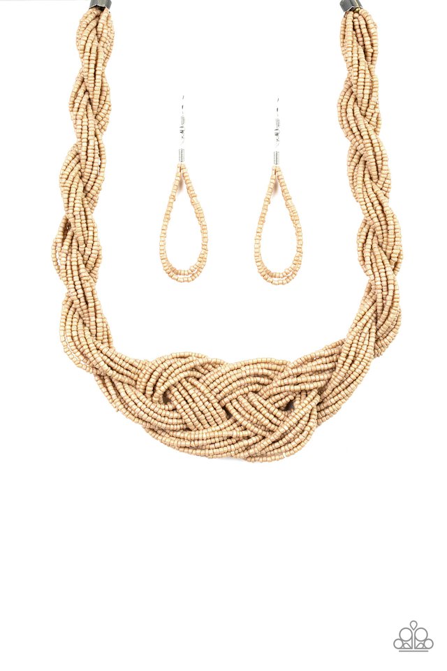 A Standing Ovation - Brown Necklace