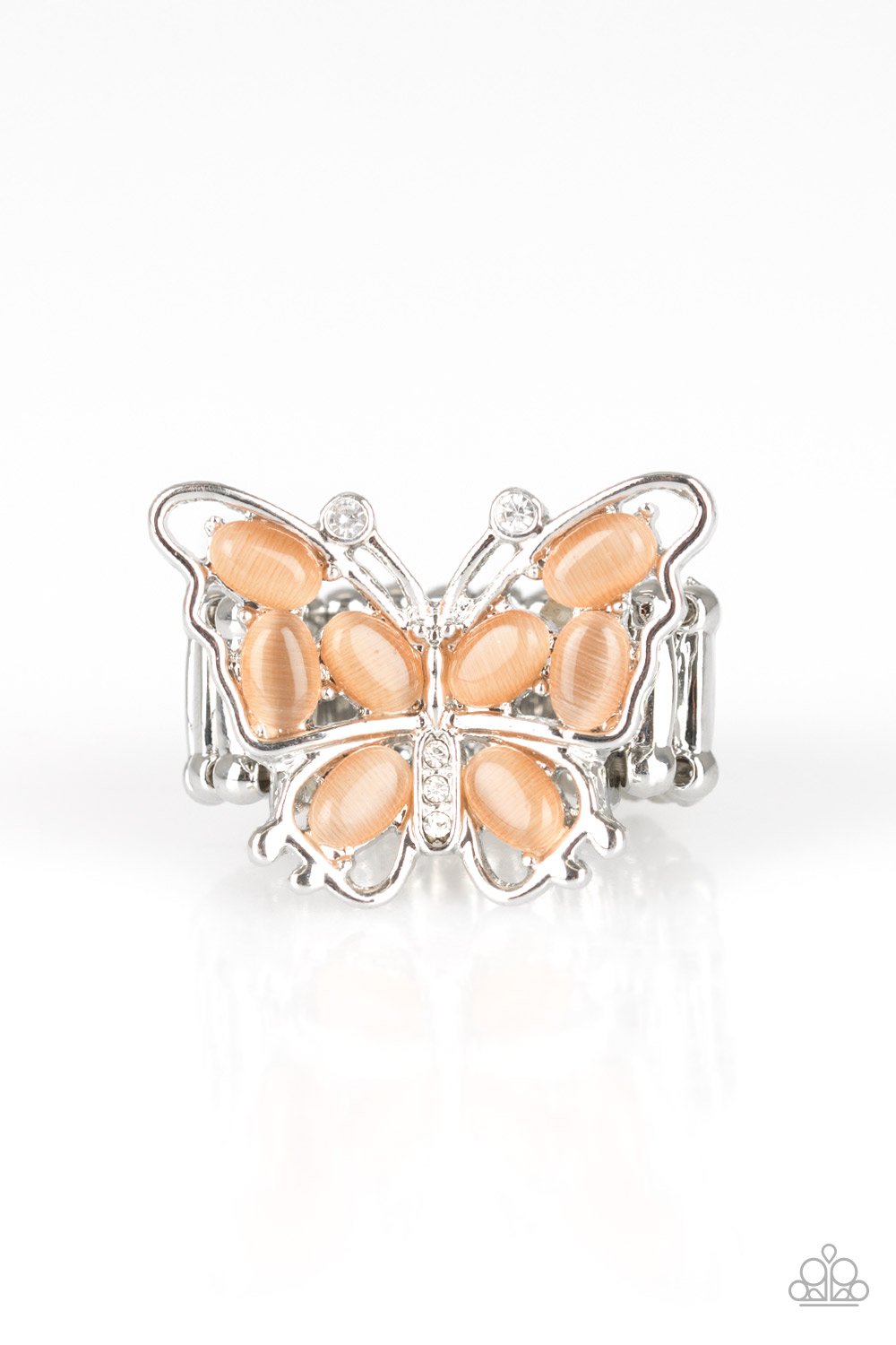 Flutter Flair - Orange Ring