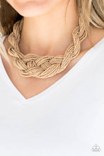 Load image into Gallery viewer, A Standing Ovation - Brown Necklace
