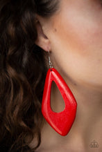 Load image into Gallery viewer, A Shore Bet - Red Earrings
