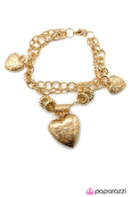 Load image into Gallery viewer, After My Own Heart - Gold Bracelet
