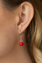 Load image into Gallery viewer, A Heart Of Stone - Red Necklace
