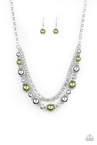 5th Avenue Romance - Green Necklace