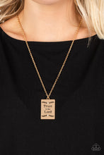 Load image into Gallery viewer, All About Trust - Gold Necklace

