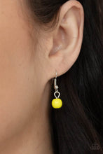 Load image into Gallery viewer, Icy Intimidation - Yellow Necklace
