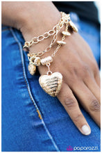 Load image into Gallery viewer, After My Own Heart - Gold Bracelet
