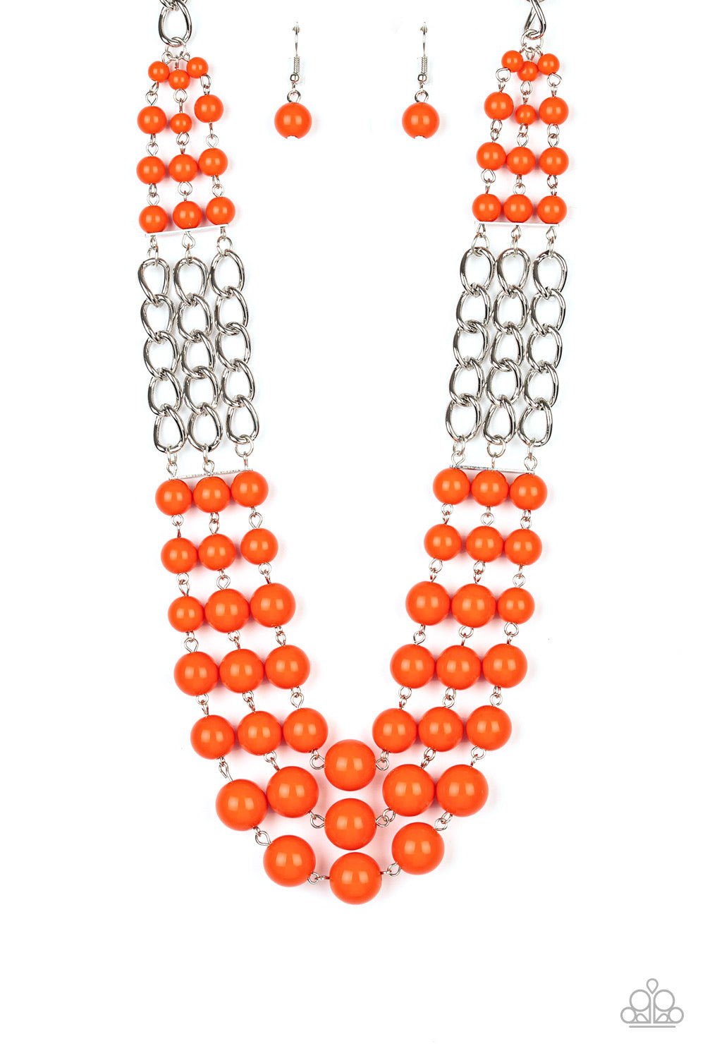 A La Vogue - Orange Necklace